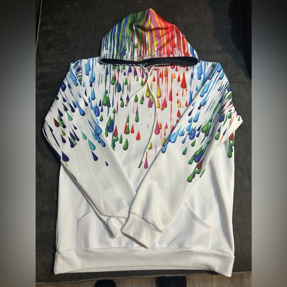 Paint Dripping Hoodie - Picture 1 of 5